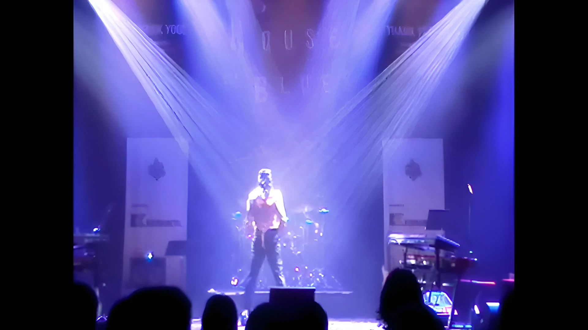 Michael Jackson tribute artist performing the iconic moonwalk at House of Blues